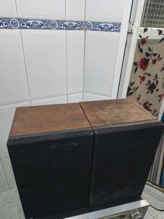 Altavoces KLH 4 y Receptor Sanyo DCX 233L