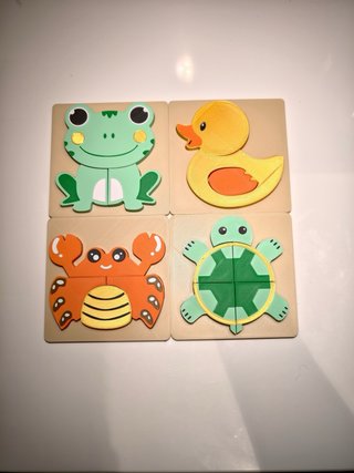 Puzzles de figuras infantiles