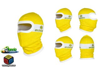 Pasamontañas Suzuki Garibaldi Amarillo