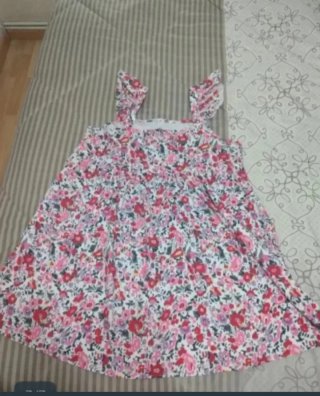 Vestido de tirantes de Shein, talla XL