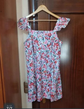 Vestido de tirantes de Shein, talla XL