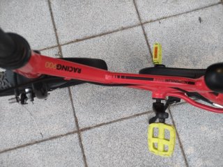 Bicicleta Btwin Racing 16 Roja Aluminio
