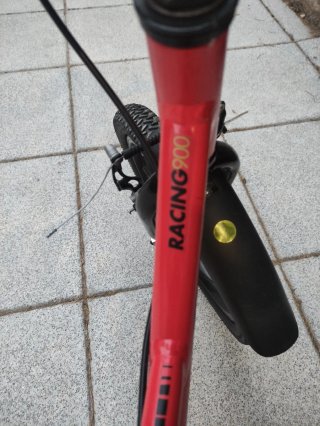 Bicicleta Btwin Racing 16 Roja Aluminio