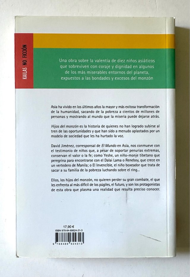 HIJOS DEL MONZÓN David Jiménez Kailas Editorial