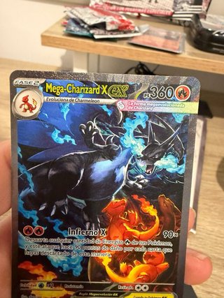 Carta Pokémon Mega Charizard X EX 125/094
