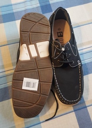 Mocasines Hombre Talla 44 Negro