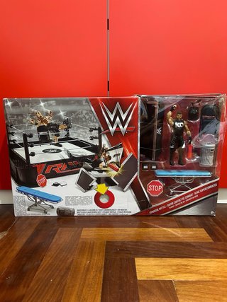 Set Ring WWE + Accessori Mattel