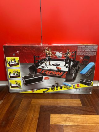 Set Ring WWE + Accessori Mattel