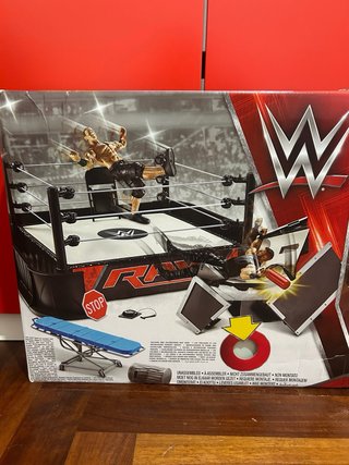 Set Ring WWE + Accessori Mattel