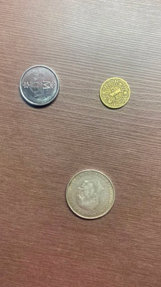 Monedas Pesetas y Extranjeras