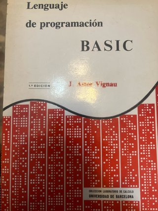 LENGUAJE DE PROGRAMACIÓN BASIC. J. ASTOR VIGNAU