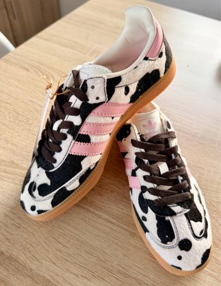 Adidas Zapatillas Estampado Vaca Rosa