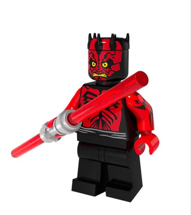 Figura Lego Star wars Darth Maul 2.0 compatible