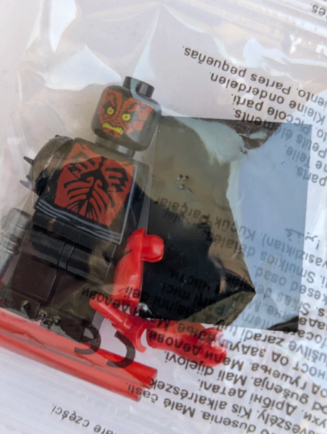 Figura Lego Star wars Darth Maul 2.0 compatible