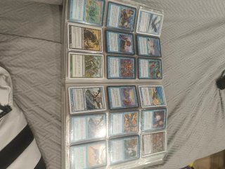 Álbum Magic The Gathering cartas antiguo