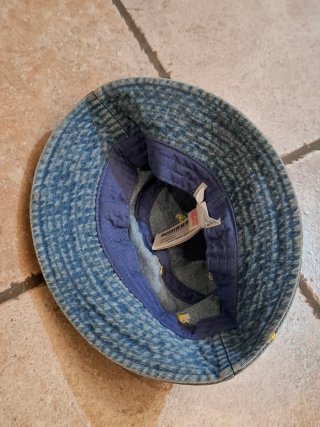 Cappellino bimba Zara jeans fiori 50 cm
