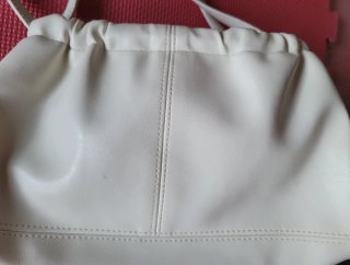 BOLSO NECESER BLANCO DIADERMINE.