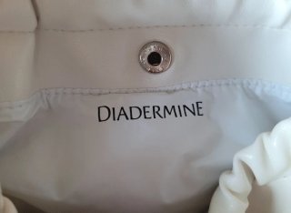 BOLSO NECESER BLANCO DIADERMINE.