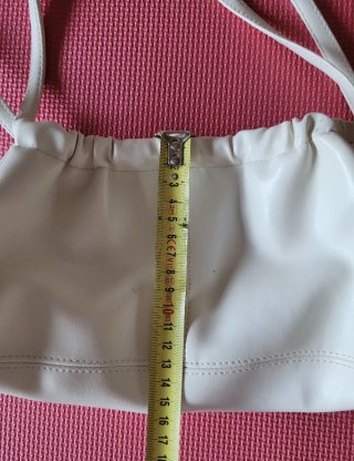 BOLSO NECESER BLANCO DIADERMINE.