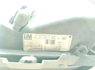 Faro izq opel 24439602lh astra g fastback 23049871