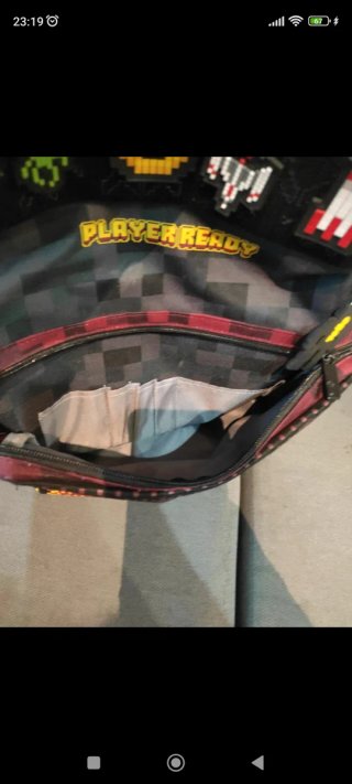 Mochila Totto Infantil Diseño Pixelado