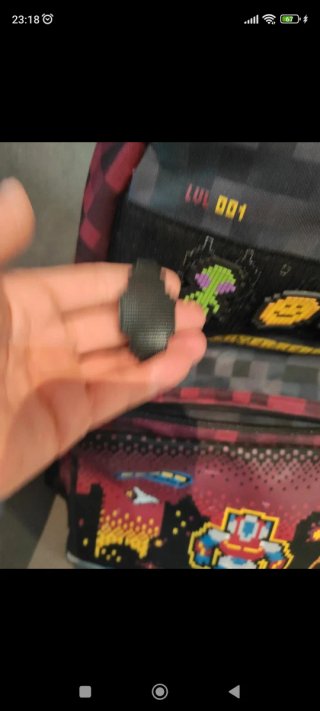 Mochila Totto Infantil Diseño Pixelado