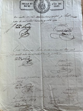 Legajo manuscritos Nava del Rey, Valladolid.