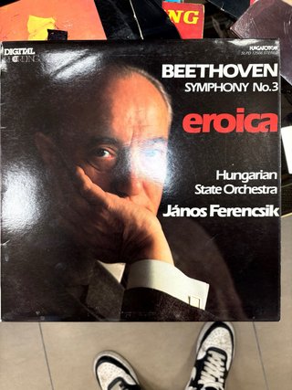 Beethoven Sinfonia 3 Eroica LP Vinile Hungaroton