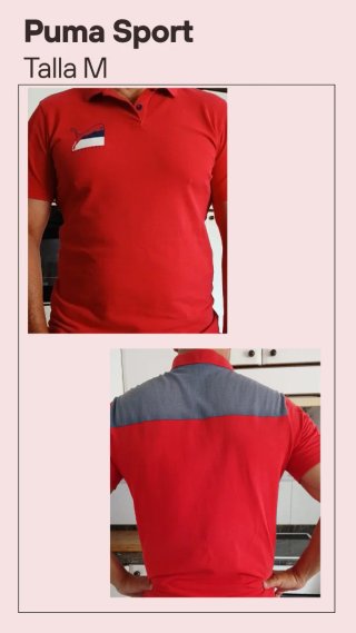 Polo Puma Sport Rojo