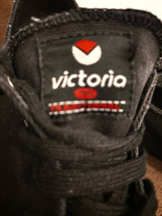 Victoria Zapatillas Lona Negras