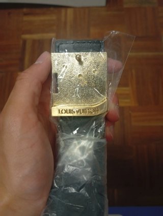 Cinturone Louis Vuitton Bianco
