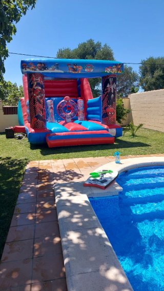Castillo hinchable para alquilar