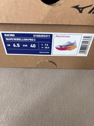 Zapatillas Mizuno Wave Millennium Pro 3 Talla 40