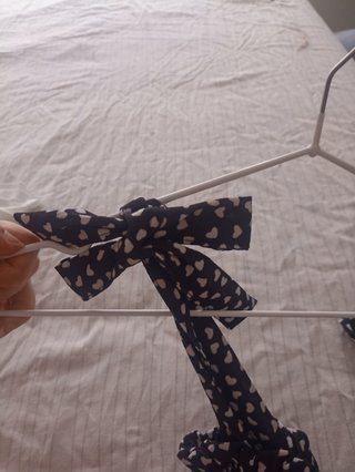 Vestito estivo a pois nero e bianco
