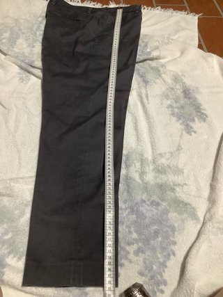 Pantaloni donna grigi tg 44 (italy) alla caviglia