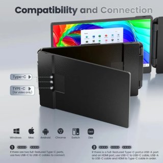Monitor portatile Teamgee 14 Full HD IPS
