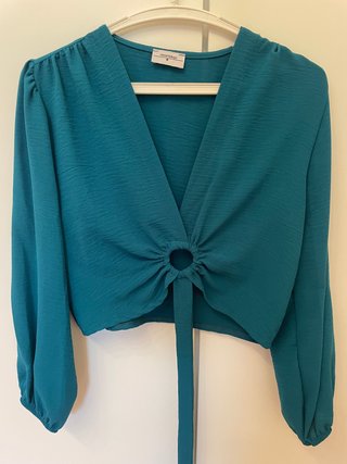Blusa Teal Talla Única