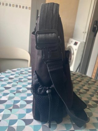 Bolso Skip Hop para carrito de bebé negro