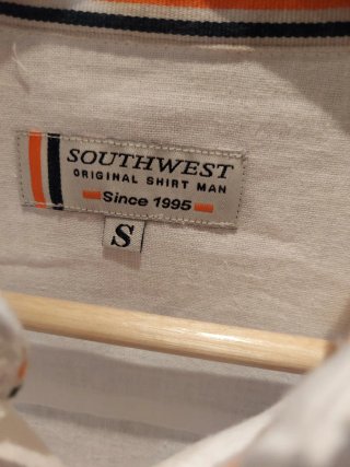 Camisa Lino Blanca Southwest Talla S