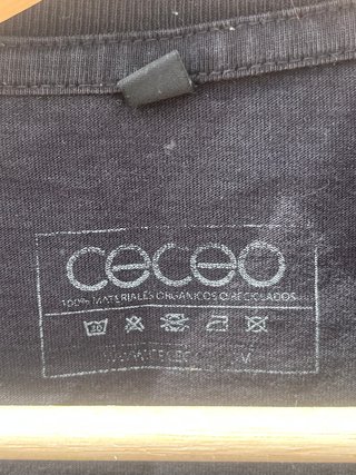 Camiseta Ceceo Negra Talla M