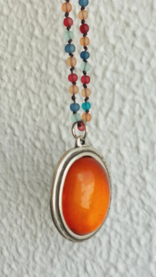 Collares verano con colgantes ovalados