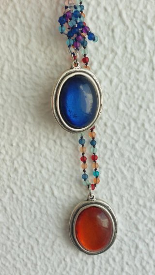 Collares verano con colgantes ovalados