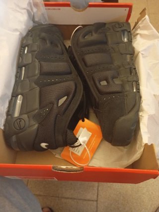 Nike Air More Uptempo Low Nero Taglia 44