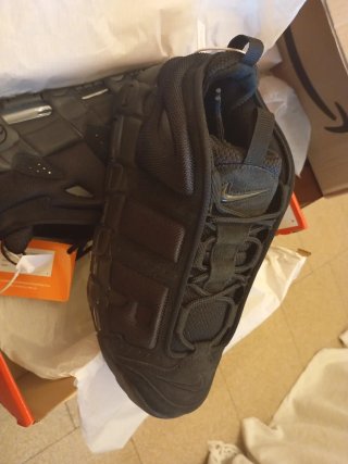 Nike Air More Uptempo Low Nero Taglia 44