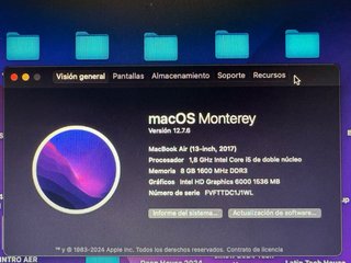 MacBook Air 2017 256 Gb
