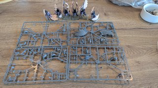 6 Miniaturas tipo Vargheist sin montar