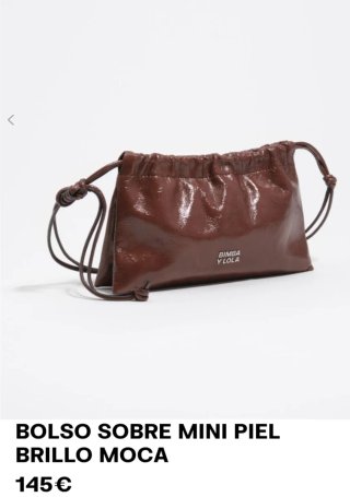 Bolso Bimba y Lola piel Mocca