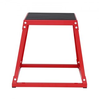 Caja de Salto Pliométrica, Caja Plyo de 18 Pulgadas, Plataforma Pliométrica de Acero y Caja de Agilidad para Saltar, Caja de Ejercicio Antideslizante para Entrenamiento en Casa, Entrenamiento de F...