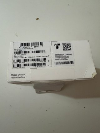 Smartwatch Samsung Galaxy Fit3 Nero