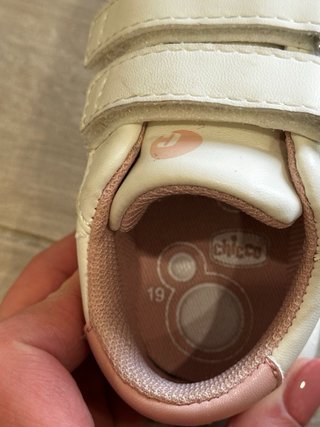 Chicco Scarpe Bambina Bianche/Rosa Tg. 19